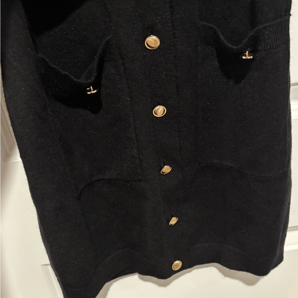 Becca Belted Long Sleeve Sweater Minidress by WAYF- XS - Picture 7 of 8